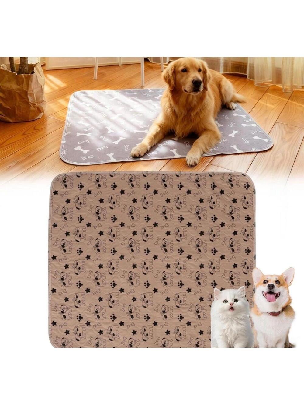 XL Washable Dog Pee Pad 30.5 x 34 — Reusable, Waterproof, Non Slip